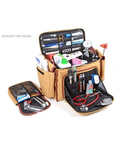 BORSA UTILITY NYLON BEIGE