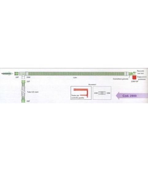 CIRCUITO MAPLESON F COASS.MT.1,8--0,5 L
