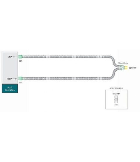 CIRCUITO MAPLESON F COASS.MT.1,8--0,5 L