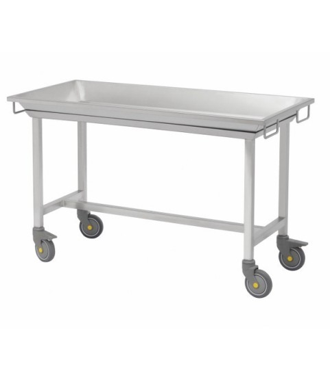 BARELLA INOX C/VASCA REMOVIBILE CM.125X