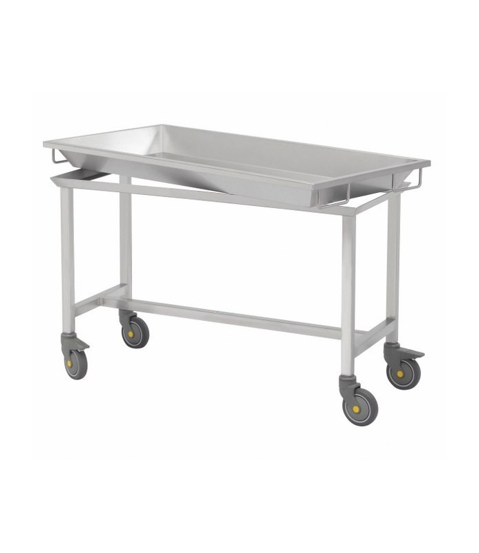 BARELLA INOX C/VASCA REMOVIBILE CM.125X