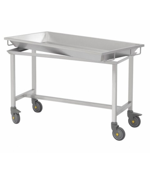 BARELLA INOX C/VASCA REMOVIBILE CM.125X