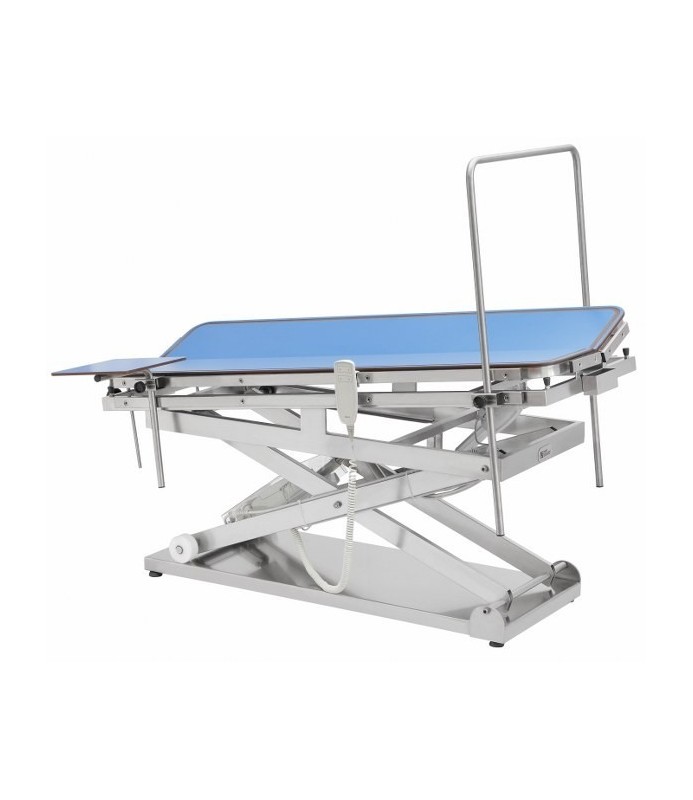 Tavolo Operatorio Elettrico a Batteria con ruote e Piano a libro