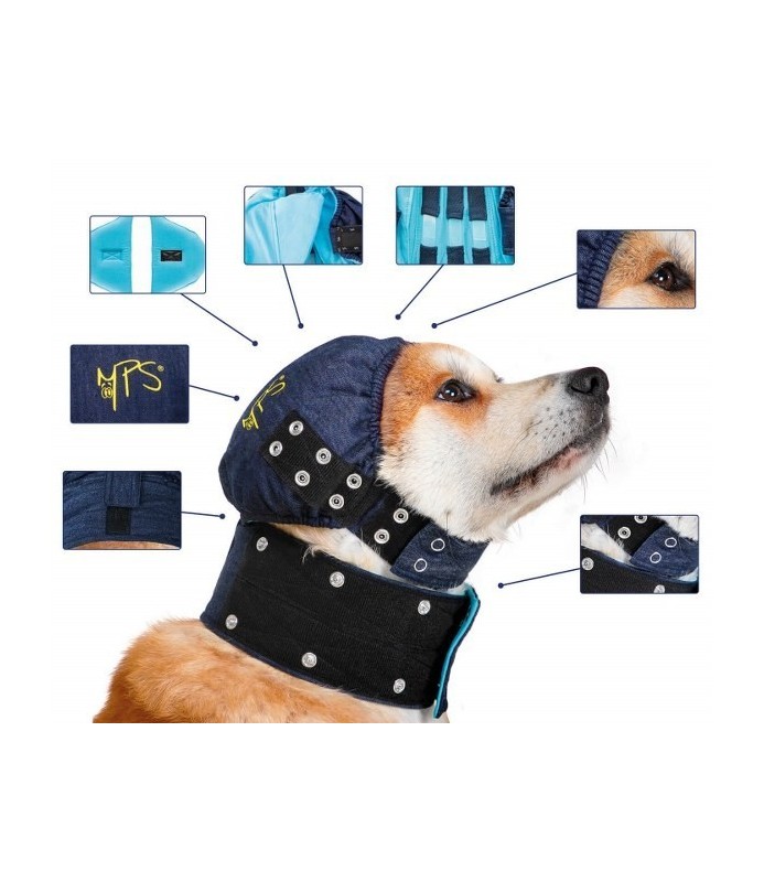 CUFFIA PROTEZIONE CANI XS