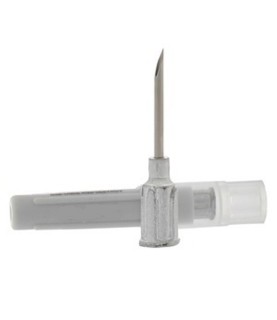 Ago monouso con attacco luer lock in alluminio