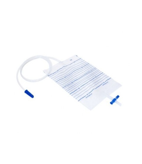 SACCA URINA LT.2 TUBO 90 CM FZ S/SCARICO