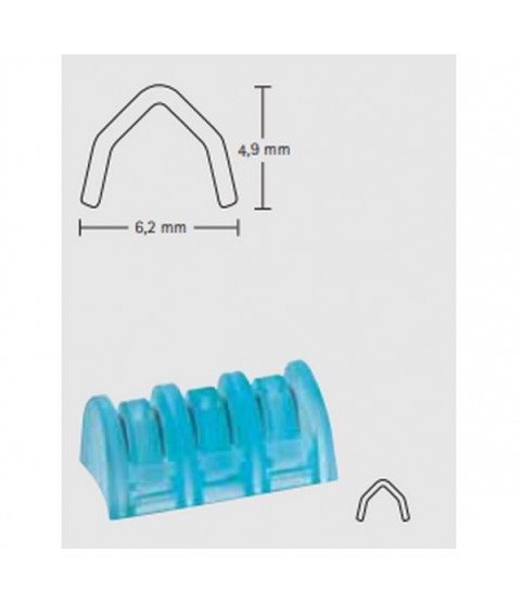 Clips in titanio per legature