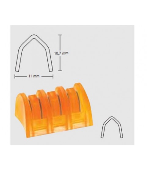 Clips in titanio per legature