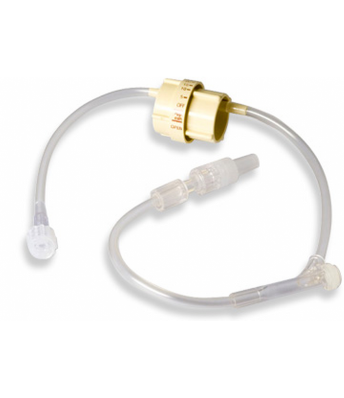 Deflussore sterile con roller