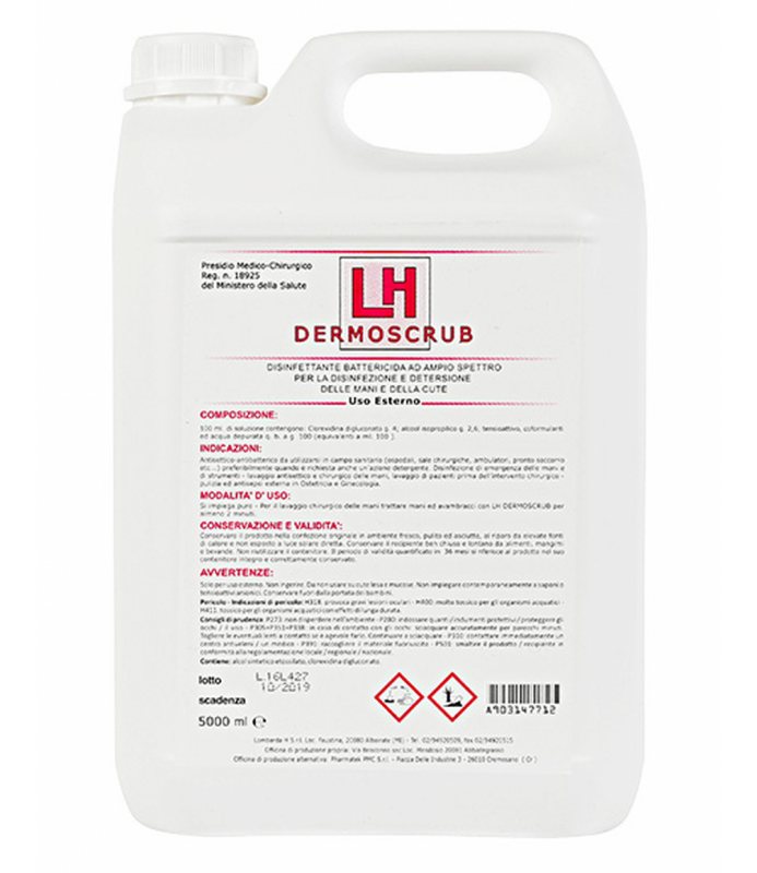 Disinfettanti antisepsi mani e cute IVA 5%