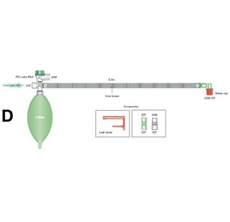 CIRCUITO MAPLESON F COASS.MT.1,8--0,5 L